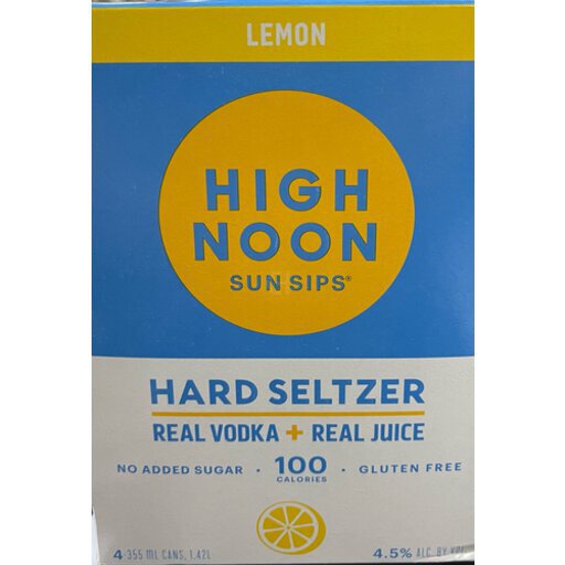 HIGHNOON LEMON 355ML 4PK bottle