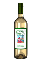 Mommy's Time Out Timeout Pinot Grigio - White Wine from Italy - 750ml Bottle