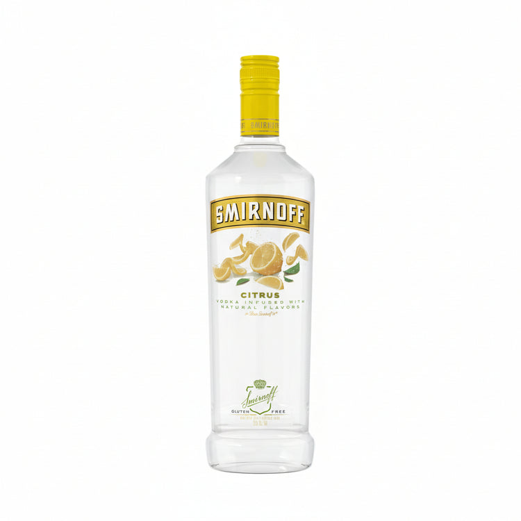 Smirnoff Citrus Vodka 1L (70 Proof)