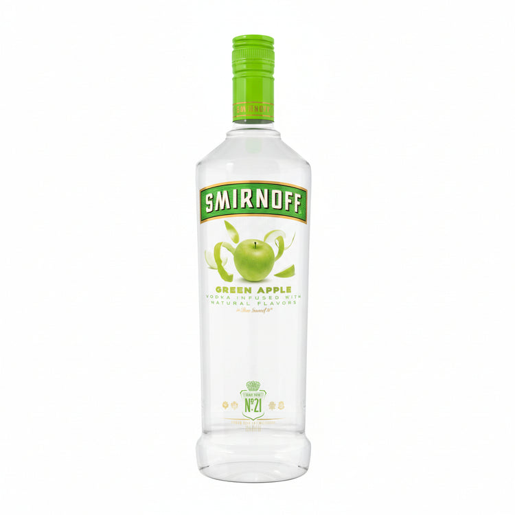Smirnoff Green Apple Vodka 1L