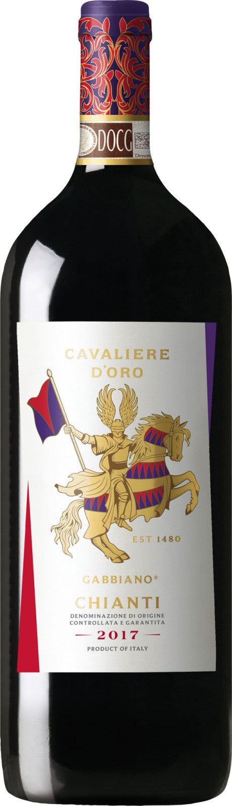Castello Di Gabbiano Chianti Blend - Red Wine from Italy - 1.5l Bottle