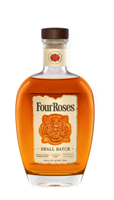 304 Liquor Four Roses Small Batch Kentucky Straight Bourbon Whiskey in a 750ml bottle with a distinctive rose label.