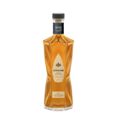 304 Liquor Hornitos Anejo Tequila 750ml bottle with a deep amber hue and unique faceted glass design
