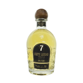 304 Liquor Siete 7 Leguas Anejo Tequila in a clear glass bottle with a wooden stopper and black label