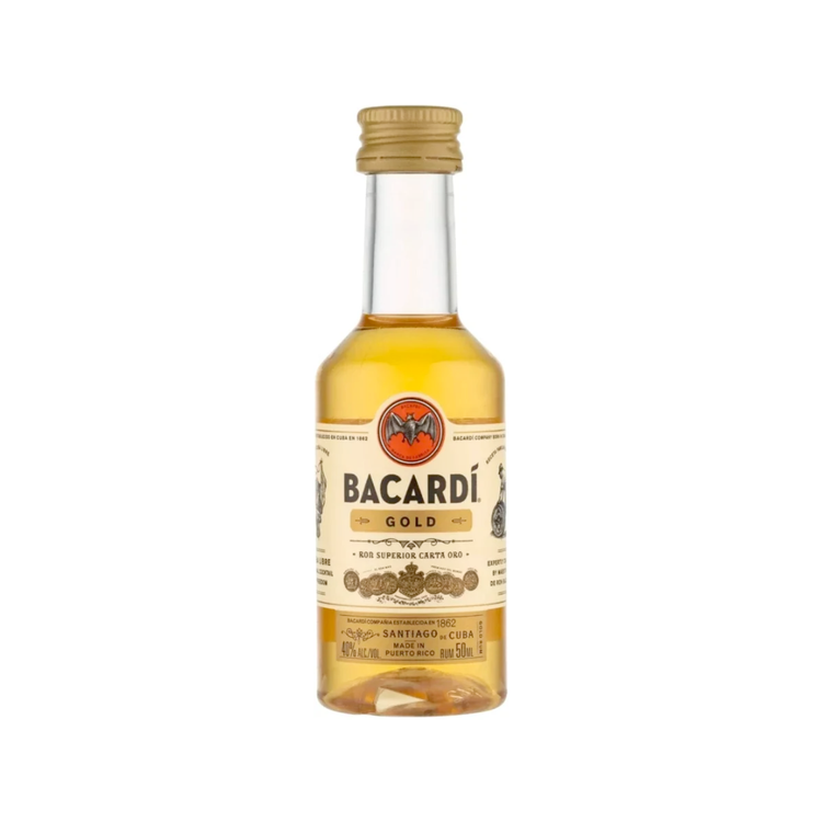 Bacardi Gold Rum 50ml
