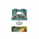 Sutter Home Pinot Grigio White Wine - from California - 4x 187ml Plastic Bottles