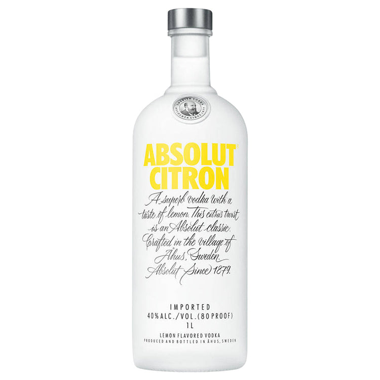 Absolut Citron Vodka 1L