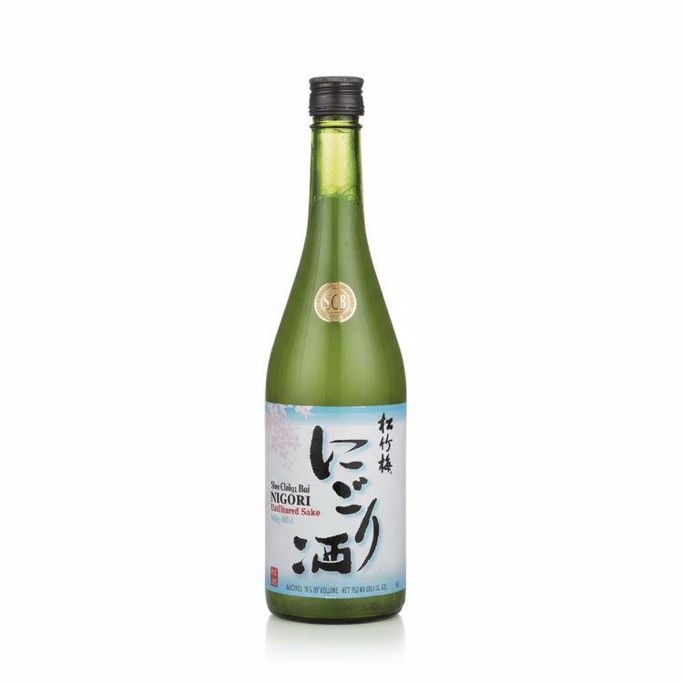 Sho Chiku Bai Silky Mild Nigori Sake 750ml
