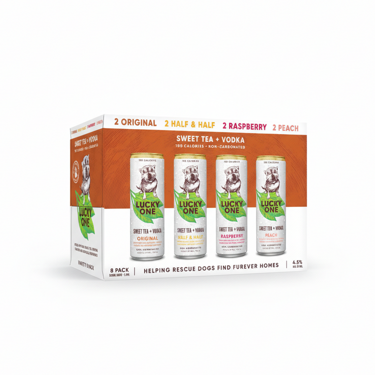 Lucky One Hard Vodka Iced Tea 355ml 8 Pack
