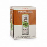Lucky One Hard Vodka Iced Tea Peach 355ml 4 Pack