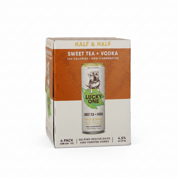 Lucky One Hard Vodka Iced Tea Half & Half 355ml 4 Pack