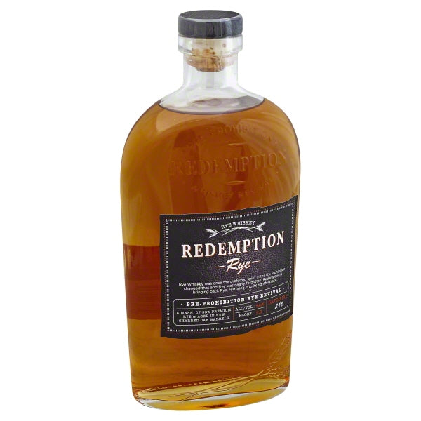REDEMPTION RYE 92P 750ML bottle