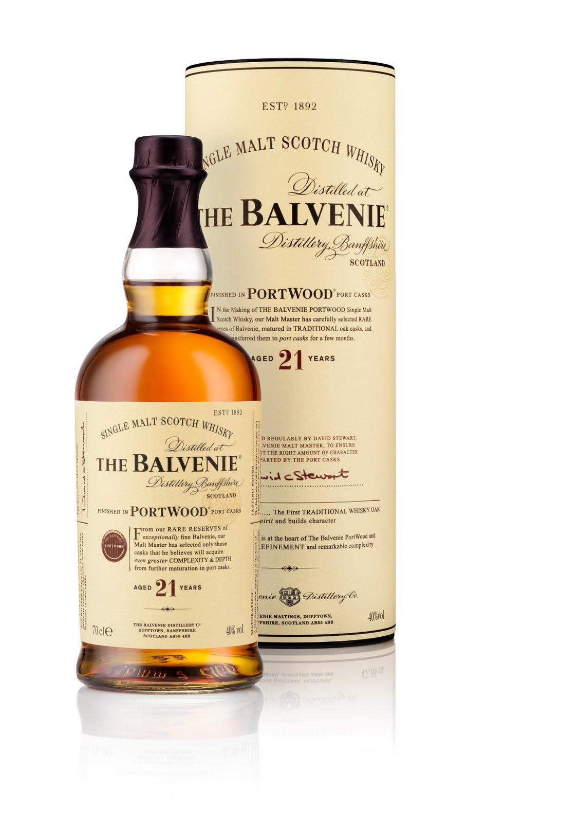 BALVENIE 21YR PORT WOOD 750ML bottle