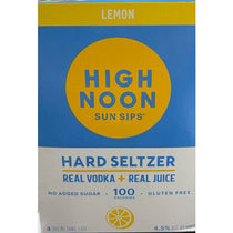 HIGHNOON LEMON 355ML 4PK bottle