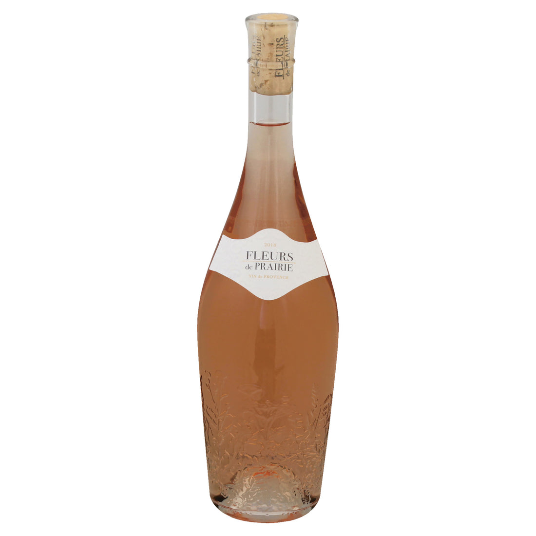 Fleurs De Prairie Ros - Pink Wine from France - 750ml Bottle
