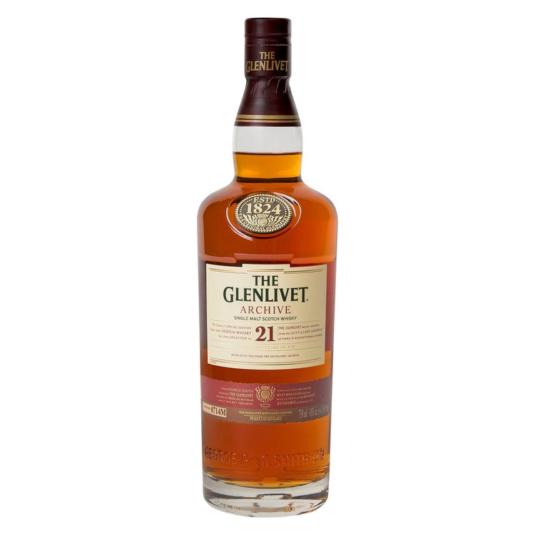 The Glenlivet 'Sample Room Collection' 21 Year Old Triple Cask Scotch Whisky - 750ml Bottle