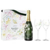 Perrier Jouet Belle Epoque Champagne Gift Set with Flute Glasses 750ml