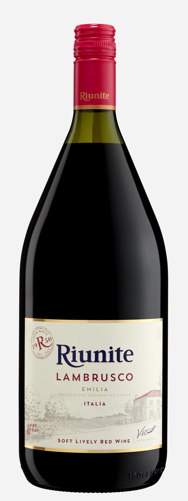 Riunite Lambrusco - Red Wine from Italy - 1.5l Bottle