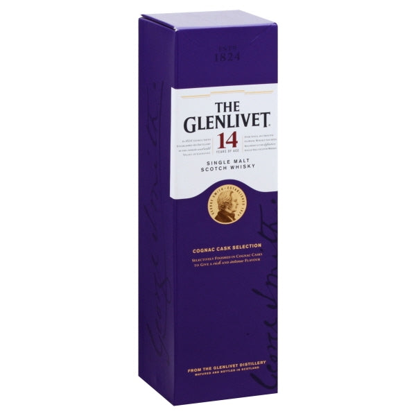 Glenlivet 14 Year Single Malt Scotch Whisky Whiskey