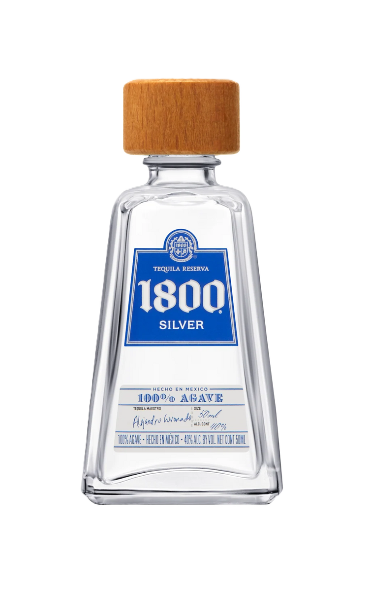 1800 Silver Tequila 50ml