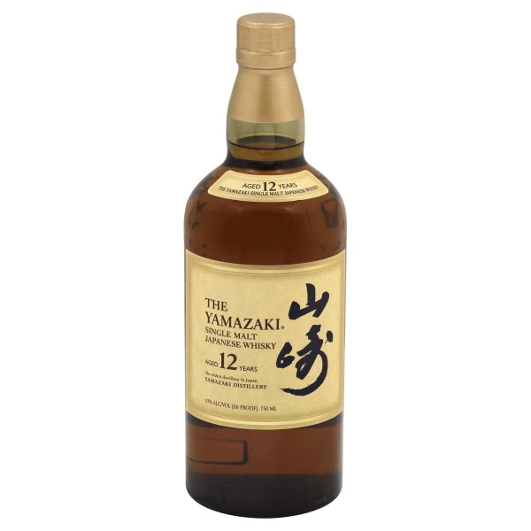 Yamazaki 12 Year Old Single Malt Japanese Whisky 750ml