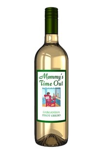 Mommy's Time Out Timeout Pinot Grigio - White Wine from Italy - 750ml Bottle