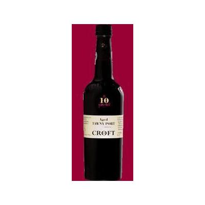 Croft Tawny Port 10 Year Blend - Red Wine from Portugal - 750ml Bottle