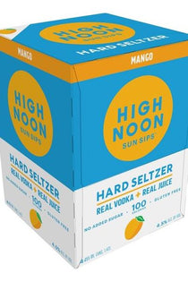High Noon Mango Vodka Hard Seltzer 335ml