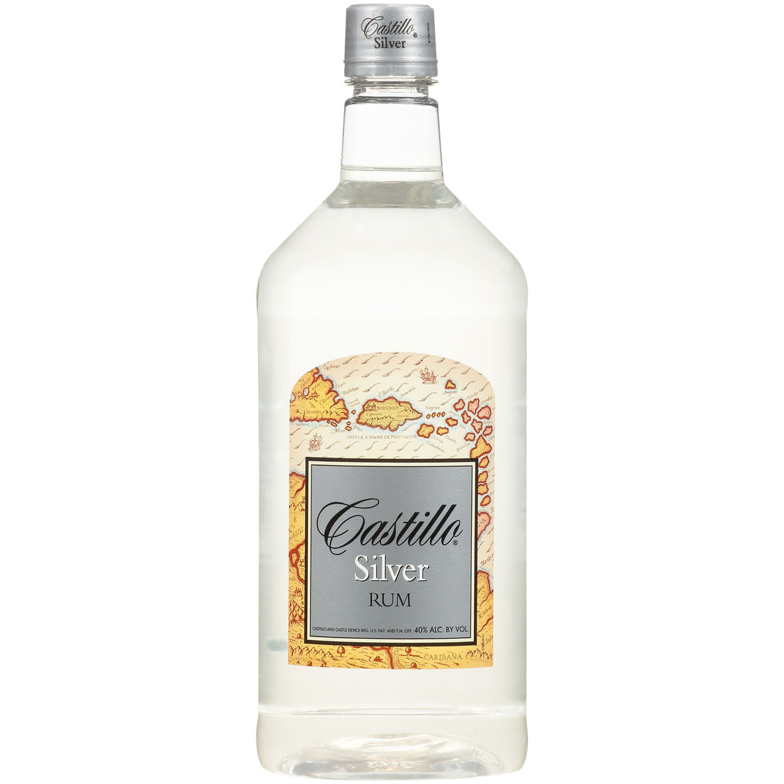 Castillo Silver Rum White - 1.75l Bottle