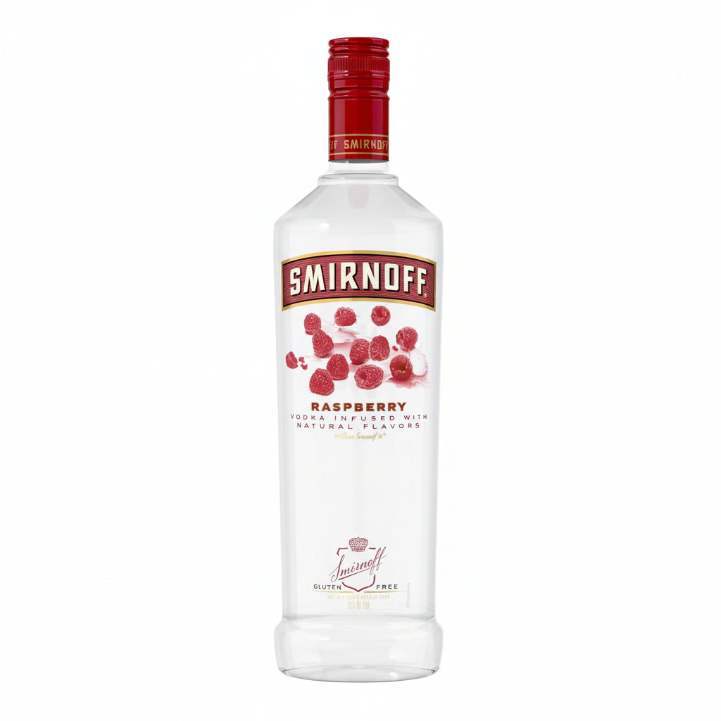 Smirnoff Vodka Raspberry 1.00L