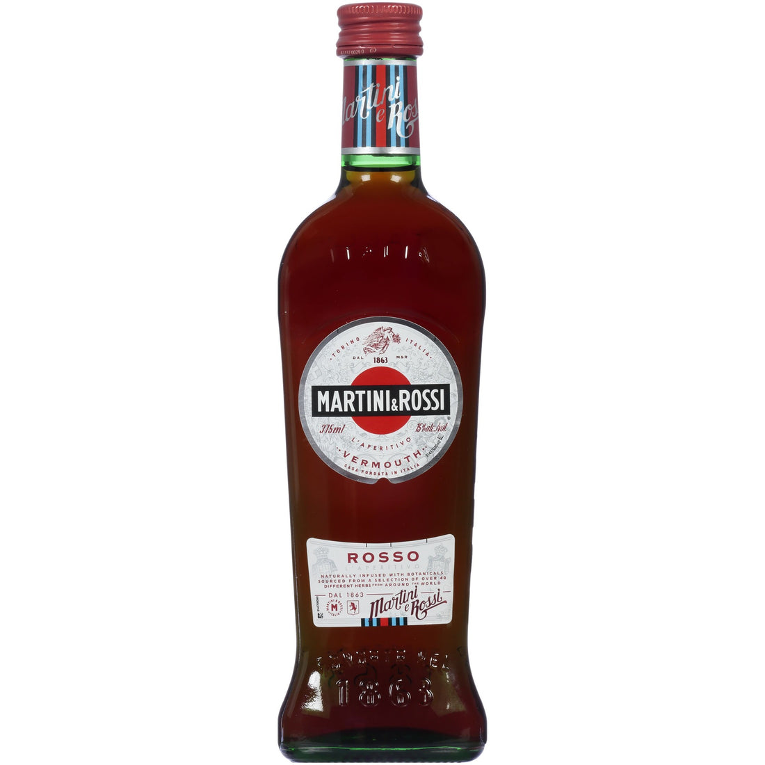 MARTINI & ROSSI Rosso Vermouth Cocktail Mixer 375ml