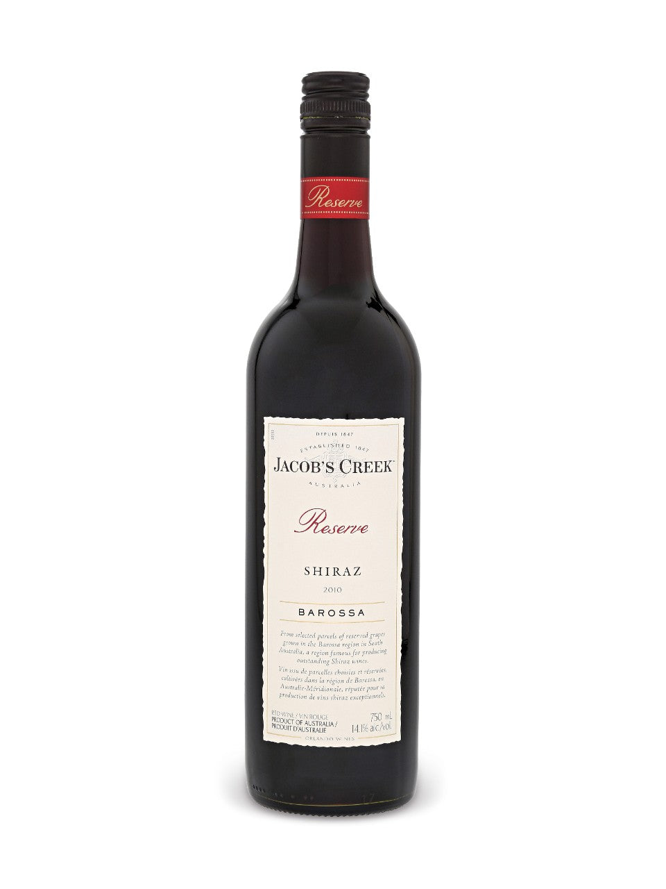 Jacob's Creek Reserve Shiraz 2021 Red Wine - Australia