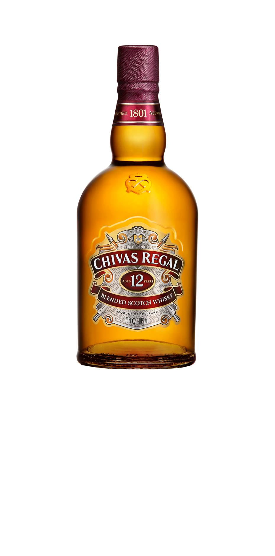 Chivas Regal 12 Year Blended Scotch Whisky Whiskey
