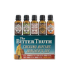 304 Liquor Bitter Truth Cocktail Bitters Traveler's Set featuring five 100ml assorted flavor bottles in a gift box.