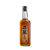 304 Liquor Bubba's Secret Stills Hot Honey Whiskey 750ml bottle with a bearded man illustration on the label