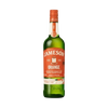 304 Liquor Jameson Orange Irish whiskey bottle with a vibrant orange label and cap on a white background