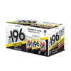 304 Liquor Suntory Minus 196 hard vodka seltzer variety 8-pack featuring lemon, peach, and grapefruit flavors.