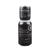 304 Liquor Toucan Espresso Martini ready-to-mix cocktail shaker can with black label and real Arabica coffee