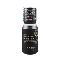 304 Liquor Toucan Lemon Drop Martini 100ml ready-to-mix cocktail shaker can with black and gold branding