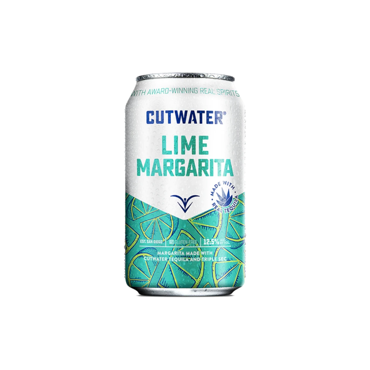 Cutwater Lime Margarita RTD Cocktail 355ml 4 Pack