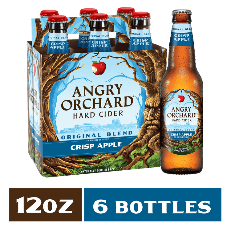 Angry Orchard Hard Cider - 12.0 Oz X 6 Pack