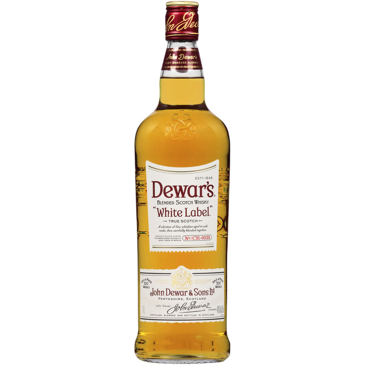 Dewar's White Label Blended Scotch Whisky 1L