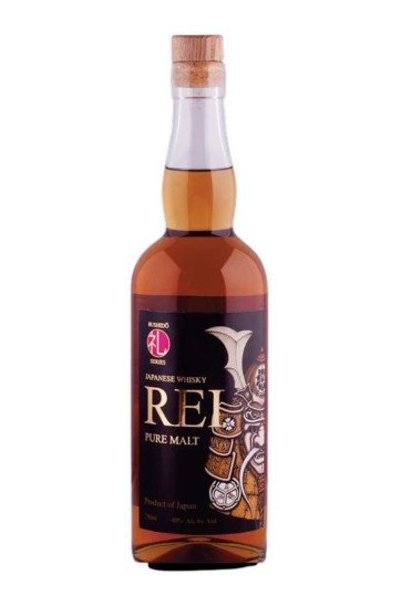 Bushido Series Whiskey Rei 3-7 Years Old Blend Malt Whiskey - 750ml Bottle