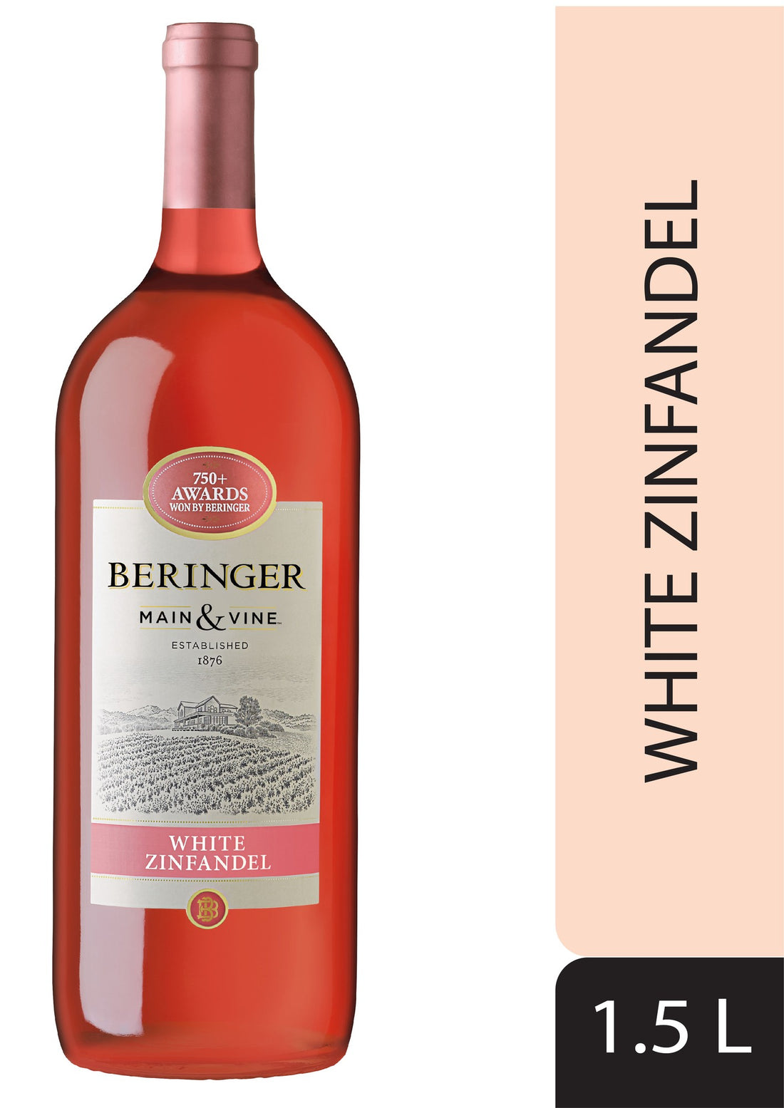 Beringer Main & Vine White Zinfandel 1.5L