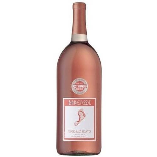 Barefoot Cellars Pink Moscato Wine 1.5L
