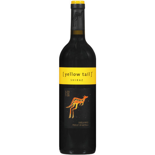 [ Yellow Tail ] Shiraz Syrah - Red Wine from Australia - 750ml Bottle