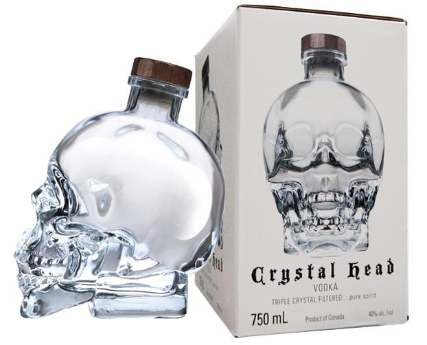 Crystal Head Vodka, Glass, Beverages, Vodka Bottle, 700ml