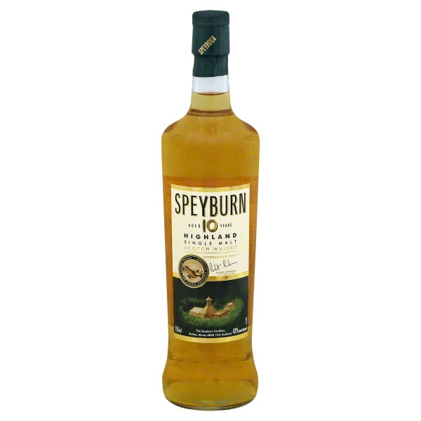 Speyburn 10 Year Single Malt Scotch Whisky Whiskey