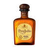 Front view of Don Julio Anejo Tequila bottle with amber color and wooden cap