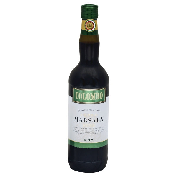 Colombo Dry Marsala - Dessert Fortified Wine from Italy - 750ml Bottle